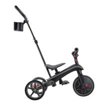 GLOBBER trīsritenis Explorer Trike Foldable 4in1, melni pelēks, 732-120