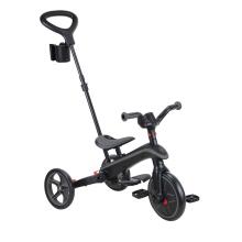 GLOBBER trīsritenis Explorer Trike Foldable 4in1, melni pelēks, 732-120