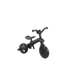 GLOBBER trīsritenis Explorer Trike Foldable 4in1, melni pelēks, 732-120