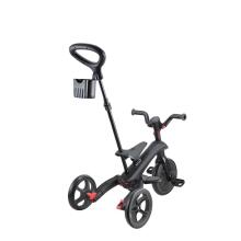 GLOBBER trīsritenis Explorer Trike Foldable 4in1, melni pelēks, 732-120