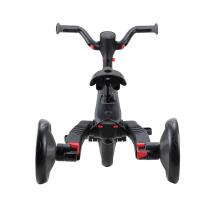 GLOBBER trīsritenis Explorer Trike Foldable 4in1, melni pelēks, 732-120