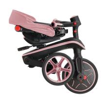 GLOBBER trīsritenis Explorer Trike Foldable 4in1, tumši pasteļrozā, 732-210