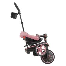 GLOBBER trīsritenis Explorer Trike Foldable 4in1, tumši pasteļrozā, 732-210