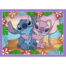 TREFL STITCH Puzzle Set 4 in 1