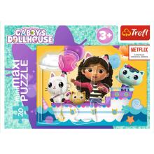 TREFL GABBY´S DOLLHOUSE mini maxi puzzle 20 pcs