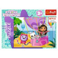 TREFL GABBY´S DOLLHOUSE mini maxi puzzle 20 pcs