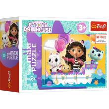 TREFL GABBY´S DOLLHOUSE mini maxi puzzle 20 pcs