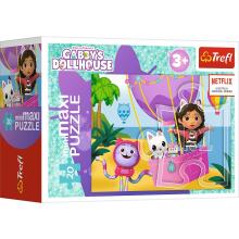 TREFL GABBY´S DOLLHOUSE mini maxi puzzle 20 pcs