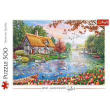TREFL Puzzle Quiet haven, 500 pcs