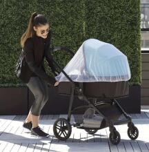 Bebe Basic ™ Mosquito Net Art.159558 Black Pram elastic mosquito net 150cm
