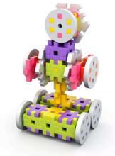 Ikonka Art.KX3677 Construction blocks creative wafers set of 400 pcs. MELI