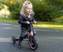 Little Dutch 4 in 1 Tricycle Kaya  Art.T6079.PK0123 4 in 1 Folding Tricycle / Runner