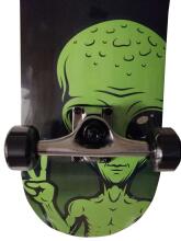 No Rules Penny Board Alien Art.AU539