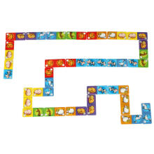 Ikonka Art.KX4167 ALEXANDER Dominoes Pets educational game 4+