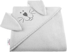 Bocialand Bath Towel Cover Ears Art.BOC0121   Махровое полотенце с капюшоном 80x80см.