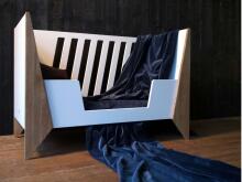 Nordi Kidson Baby Bed Oak Art.NF02001-1 White