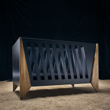 Nordi Kidson Bed Rail Oak Art.NF02002-2 Black