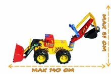 3Toysm Tractor Art.159930 Bērnu mašīnīte staigulis/traktors