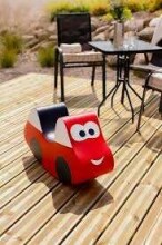 Iglu Soft Play Rocking Toy Car Art.159939 Red Bērnu šūpuļzirdziņš - Mašīna