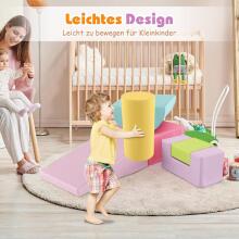 Costway Foam Building Blocks Art.159962 Light Pink