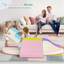 Lischwert Children's Foam Building Blocks Art.159972 Macarons