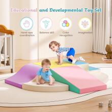 Lischwert Children's Foam Building Blocks Art.159972 Macarons