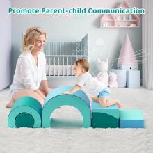 Minenice Foam Building Blocks Art.159980 Turquoise