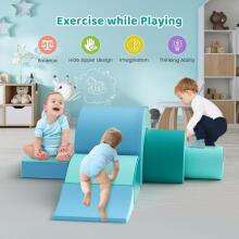 Minenice Foam Building Blocks Art.159980 Turquoise
