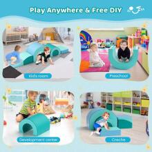 Minenice Foam Building Blocks Art.159980 Turquoise