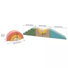 Tunnel Gym – Soft Play Activity Set for Climbing, Crawling & Movement Development