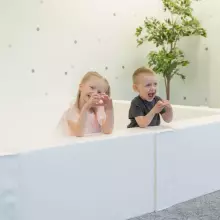 Large Square Ball Pit – Soft Foam Play Pit for Toddlers (Indoor & Outdoor)