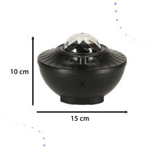 Ikonka Art.KX4405 Star projector LED night ball bluetooth remote control