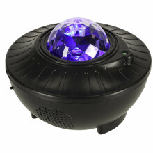 Ikonka Art.KX4405 Žvaigždžių projektorius LED naktinis kamuolys "Bluetooth" nuotolinio valdymo pultas