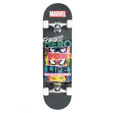 BIG WOODEN SKATEBOARD MARVEL FEARLESS
