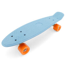 PENNYBOARD 7-BRAND BLUE ORANGE
