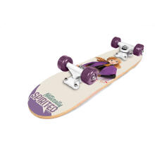 WOODEN SKATEBOARD FROZEN