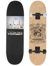 BIG WOODEN SKATEBOARD D100 MICKEY STEAMBOAT
