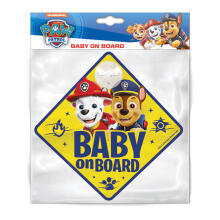 BABY ON BOARD PAW PATROL BOYS
