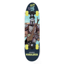 WOODEN SKATEBOARD STAR WARS MANDALORIAN