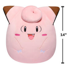SQUISHMALLOWS POKEMON plush Clefairy, 35 cm