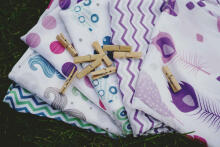 Little Frog Bamboo Swaddle Art.160393 Oh Boy
