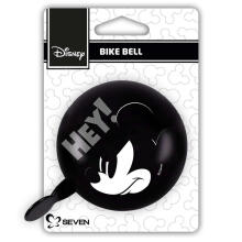 BIG RETRO BELL MICKEY - BLACK HEY