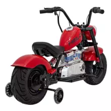Motorcycle Chopper Warrior Art.160676 Red Powerful 12v kids ride on/moto