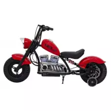Motorcycle Chopper Warrior Art.160676 Red Powerful 12v kids ride on/moto
