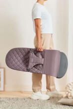 Babybjorn Balance Bouncer Bliss Art.006034 Dark Purple Cotton šūpuļkrēsls