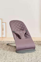 Babybjorn Balance Bouncer Bliss Art.006034 Dark Purple Cotton šūpuļkrēsls
