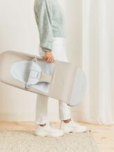 Babybjorn Babysitter Balance Soft Art.005383 Woven/Jersey, beige/grey   šūpuļkrēsls