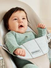 Babybjorn Babysitter Balance Soft Art.005383 Woven/Jersey, beige/grey   šūpuļkrēsls
