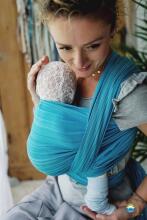 Little Frog  Wrap Sling  Art.160774 Aquamarine