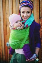 Little Frog  Wrap Sling  Art.160794 Olivine